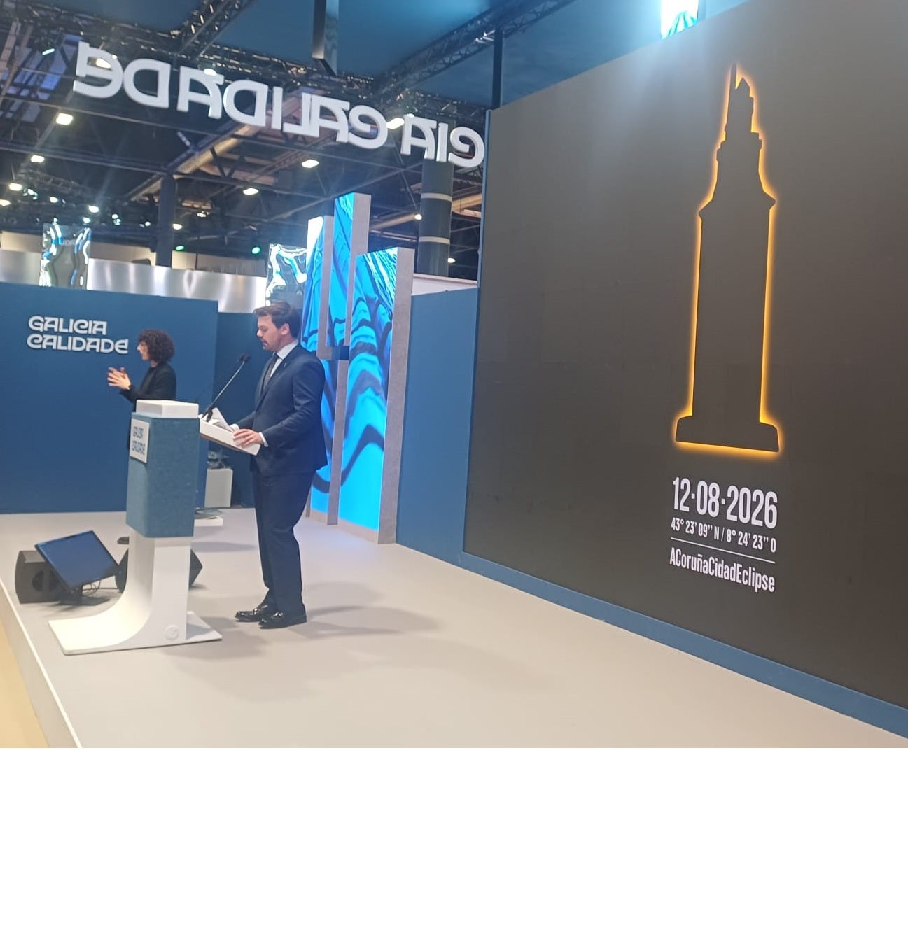 "A Coruña, CidadEclipse" xa vive a conta atrás para o fenómeno astronómico do 12 de agosto "A Coruña, CidadEclipse" xa vive a conta atrás para o fenómeno astronómico do 12 de agosto