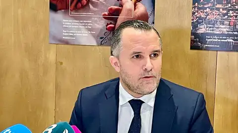 El Presidente de la Federación Empresarial Hotelera de Mallorca, Javier Vich, en una rueda de prensa en FITUR. El Presidente de la Federación Empresarial Hotelera de Mallorca, Javier Vich, en una rueda de prensa en FITUR.