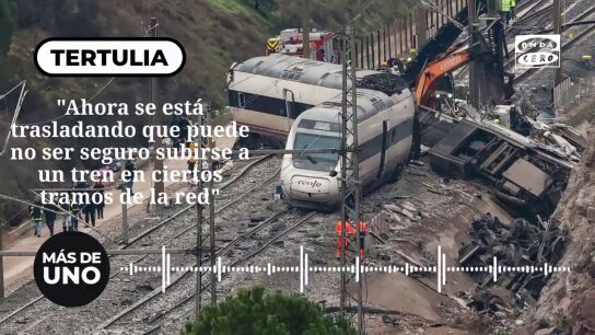 Ainhoa Mart&iacute;nez: "Ahora se traslada que puede no ser seguro subirse a un tren en ciertos tramos de la red"