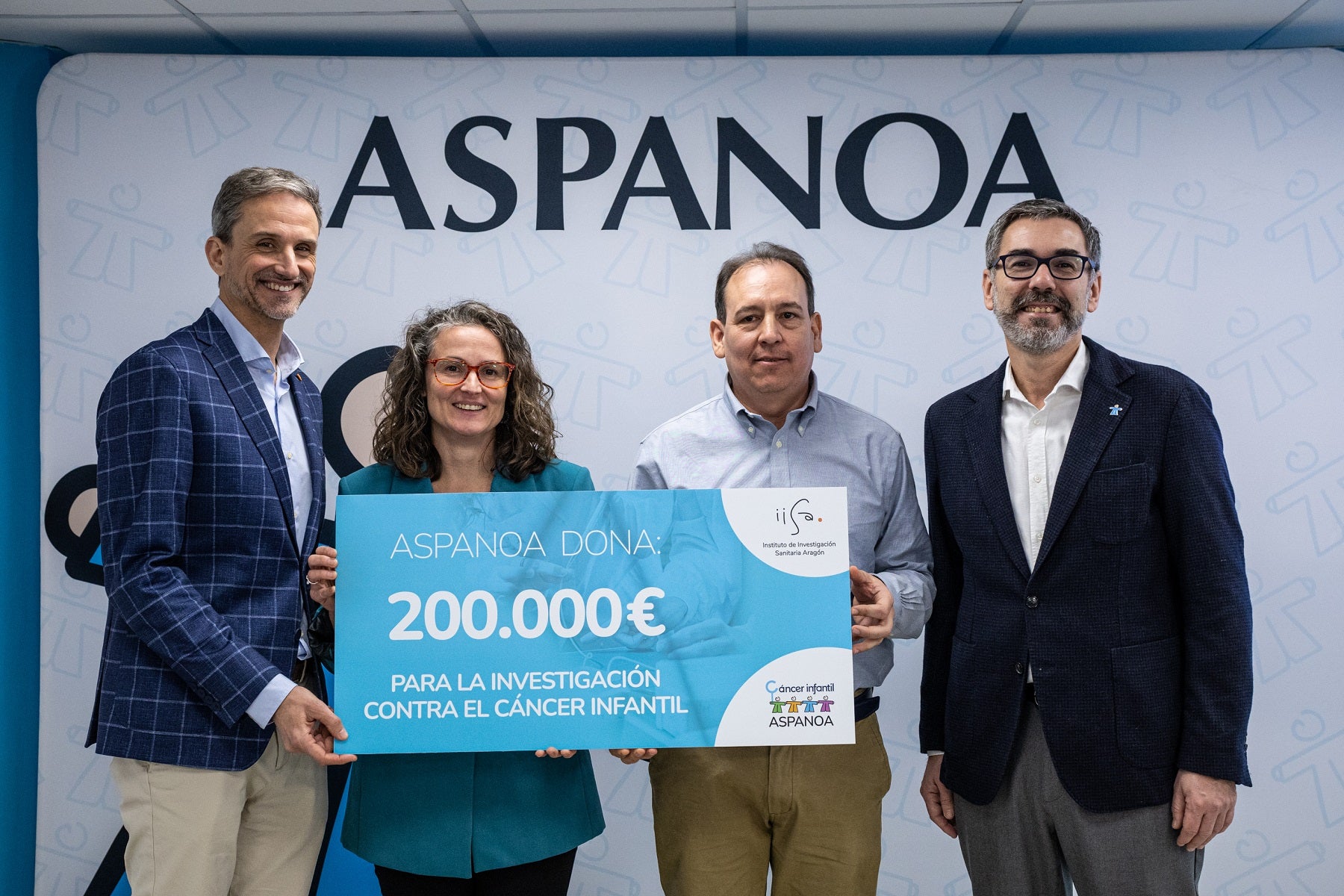 Aspanoa financia con 200.000 euros dos investigaciones sobre el cáncer infantil Aspanoa financia con 200.000 euros dos investigaciones sobre el cáncer infantil