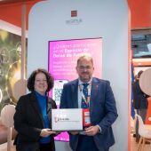 El alcalde recoge en FITUR el distintivo de Destino Turístico Inteligente promovido por la Secretaría de Estado de Turismo