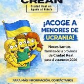 Campaña de acogimiento familiar de niños ucranianos