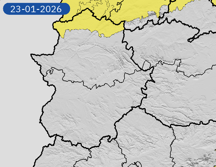 El norte de Cáceres activará este viernes el aviso amarillo por nevadas, que podrán acumular 10 centímetros en 24 horas El norte de Cáceres activará este viernes el aviso amarillo por nevadas, que podrán acumular 10 centímetros en 24 horas
