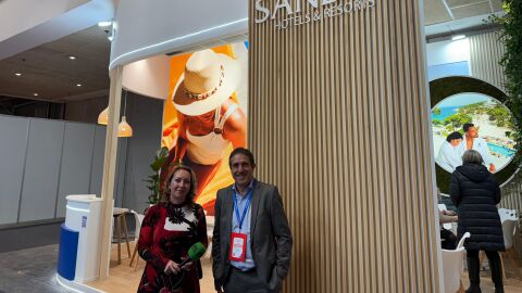 Javier Segu&iacute;, director de Operaciones de Sandos en Espa&ntilde;a, en una entrevista en FITUR. 