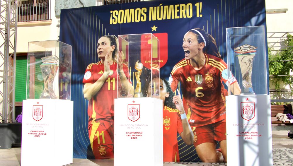 Trofeos selección española femenina 