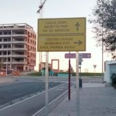 La obra en la calle Cervantes de Villajoyosa comienza en la zona sur y ya se está desviando el tráfico por la Avenida Marina Baixa