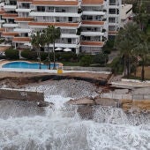 Altea una de las poblaciones costeras de nuestra comarca que ha sufrido daños materiales a consecuencia de la borrasca ‘Harry’
