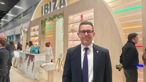 El alcalde de la ciudad de Ibiza, Rafa Triguero, en FITUR El alcalde de la ciudad de Ibiza, Rafa Triguero, en FITUR