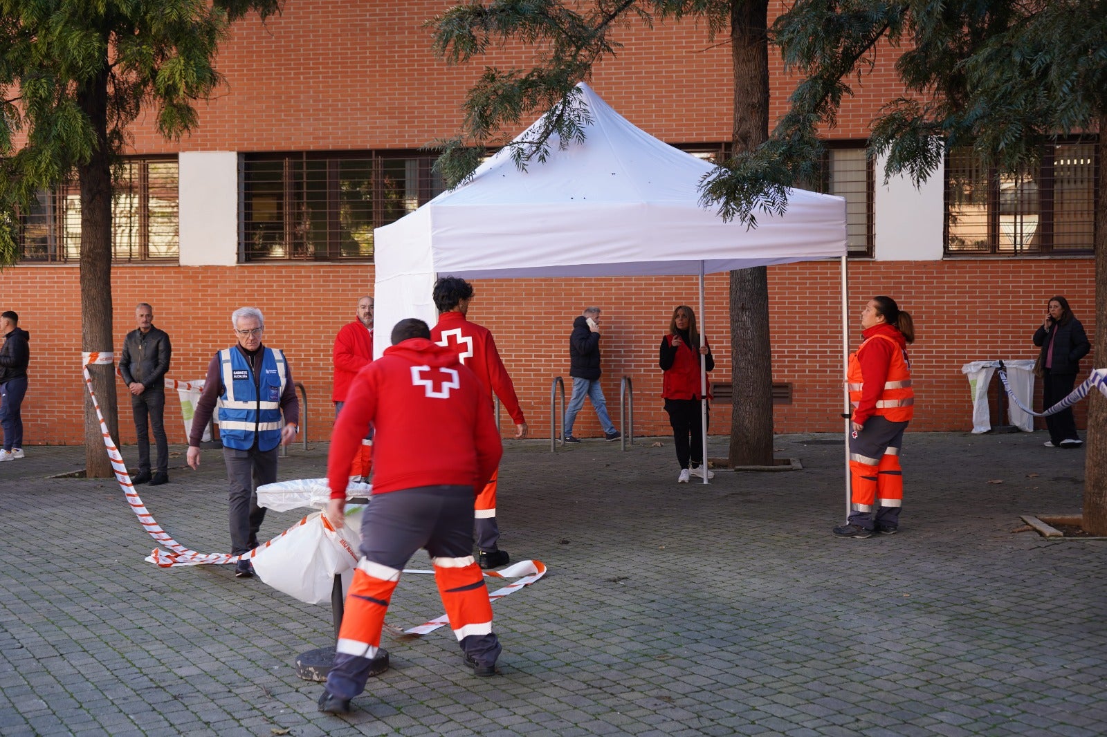 La diligente acción de Cruz Roja La diligente acción de Cruz Roja