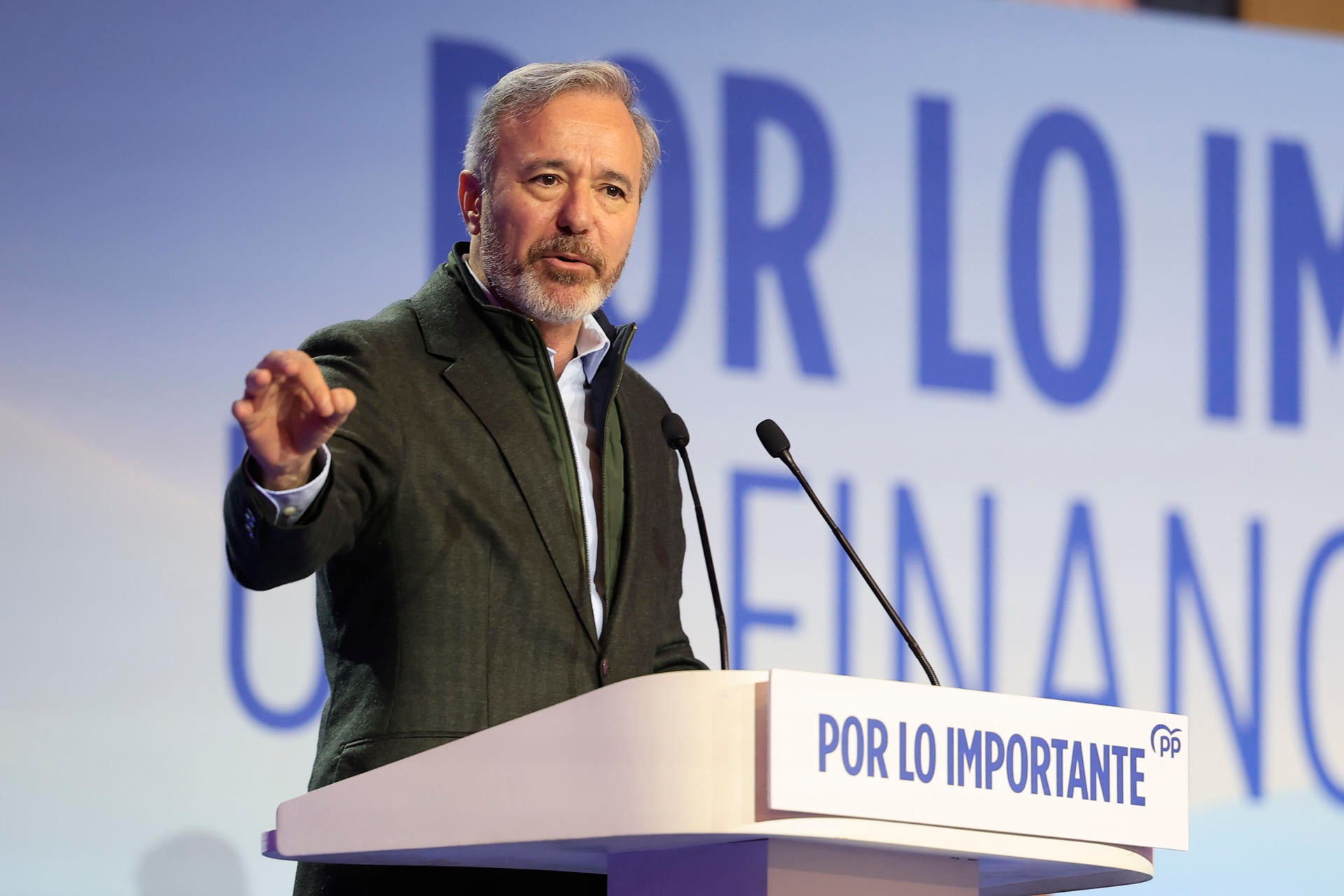 El ahora presidente de Aragón, Jorge Azcón. El ahora presidente de Aragón, Jorge Azcón.