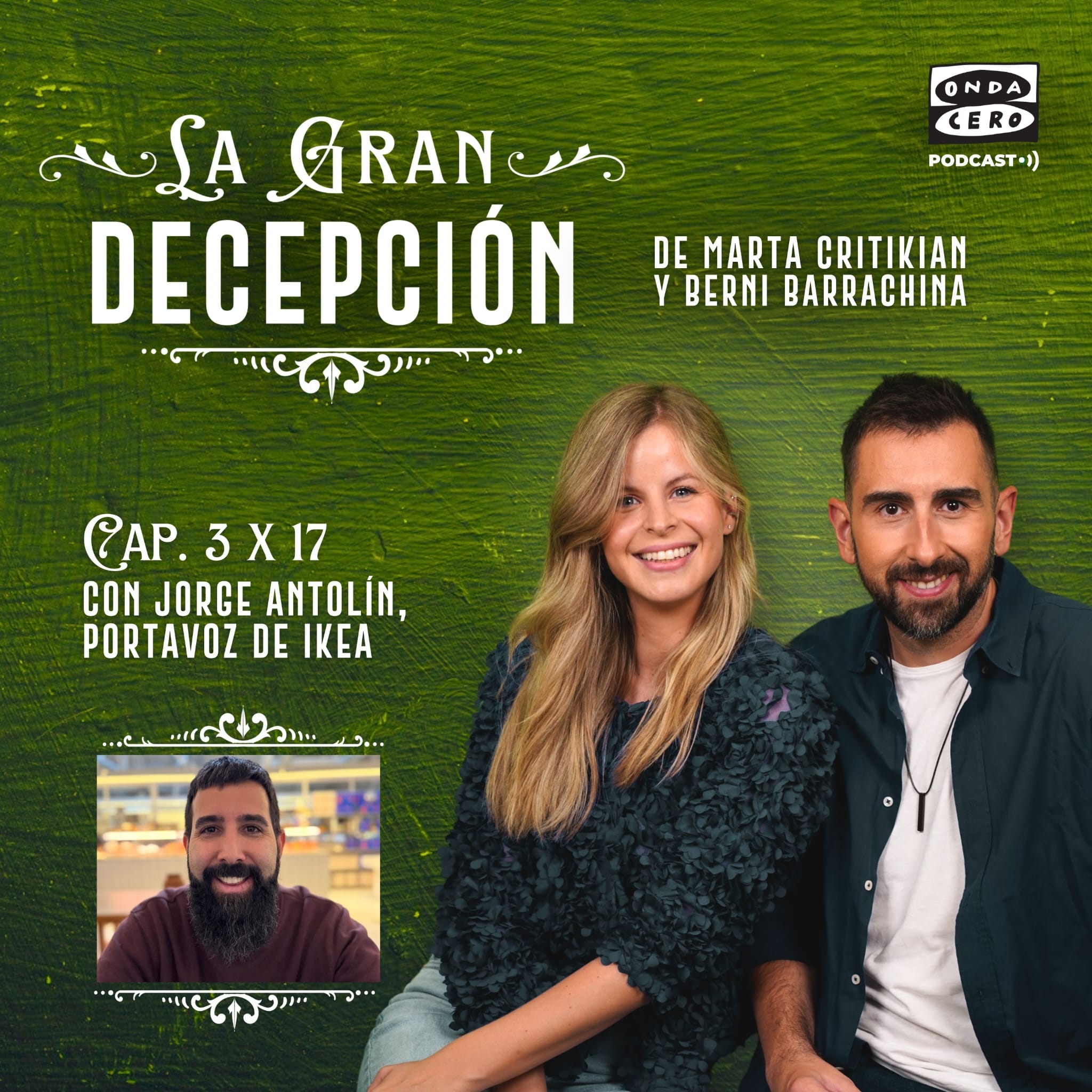 La gran decepción 3x17 -  Jorge Antolín portavoz de Ikea