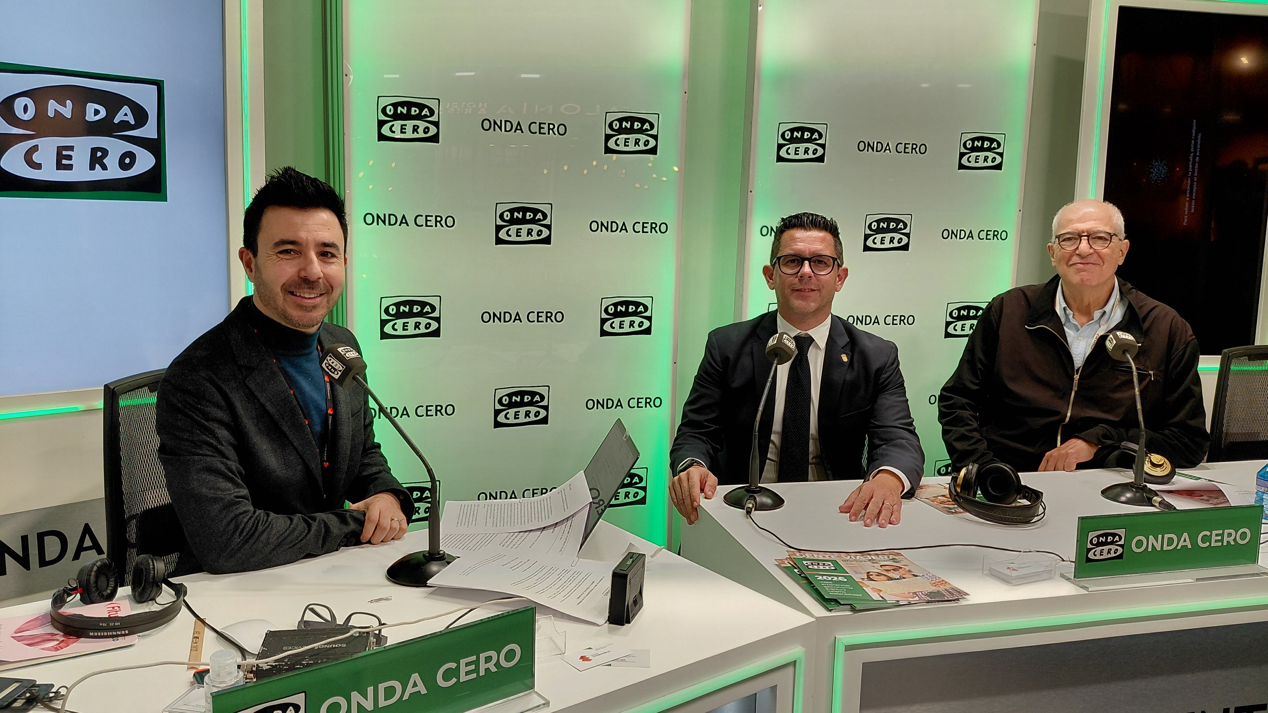 Rafael Triguero, alcalde de Ibiza, durante una entrevista en Gente Viajera Rafael Triguero, alcalde de Ibiza, durante una entrevista en Gente Viajera