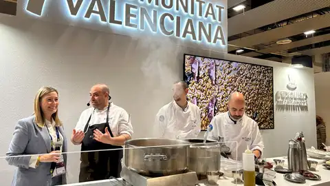 La concejala de hostelería, Lidia López en Madrid Fusión La concejala de hostelería, Lidia López en Madrid Fusión