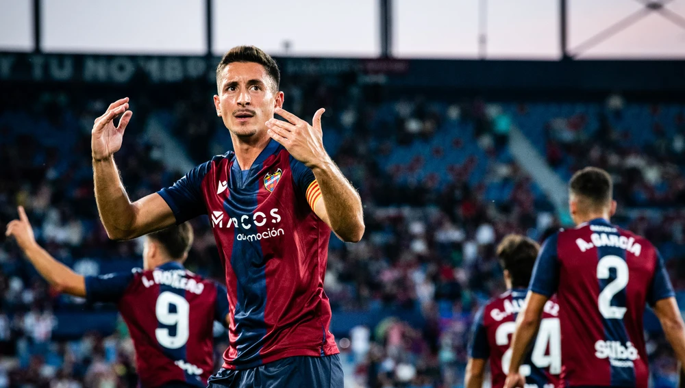 Pablo Martínez con el Levante UD Pablo Martínez con el Levante UD