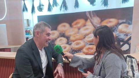 Juan Miguel Costa, director insular de Turismo del Consell d'Eivissa, en una entrevista en Onda Cero desde Madrid Fusi&oacute;n. 
