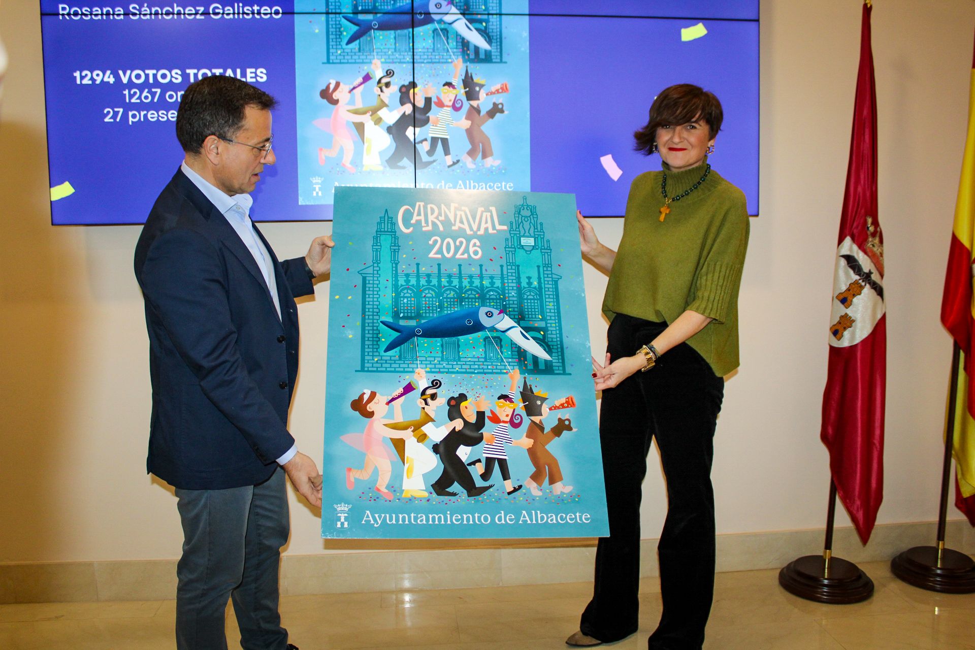 'Carnavalcete' de Rosana Sánchez, elegido para anunciar el Carnaval de Albacete 'Carnavalcete' de Rosana Sánchez, elegido para anunciar el Carnaval de Albacete