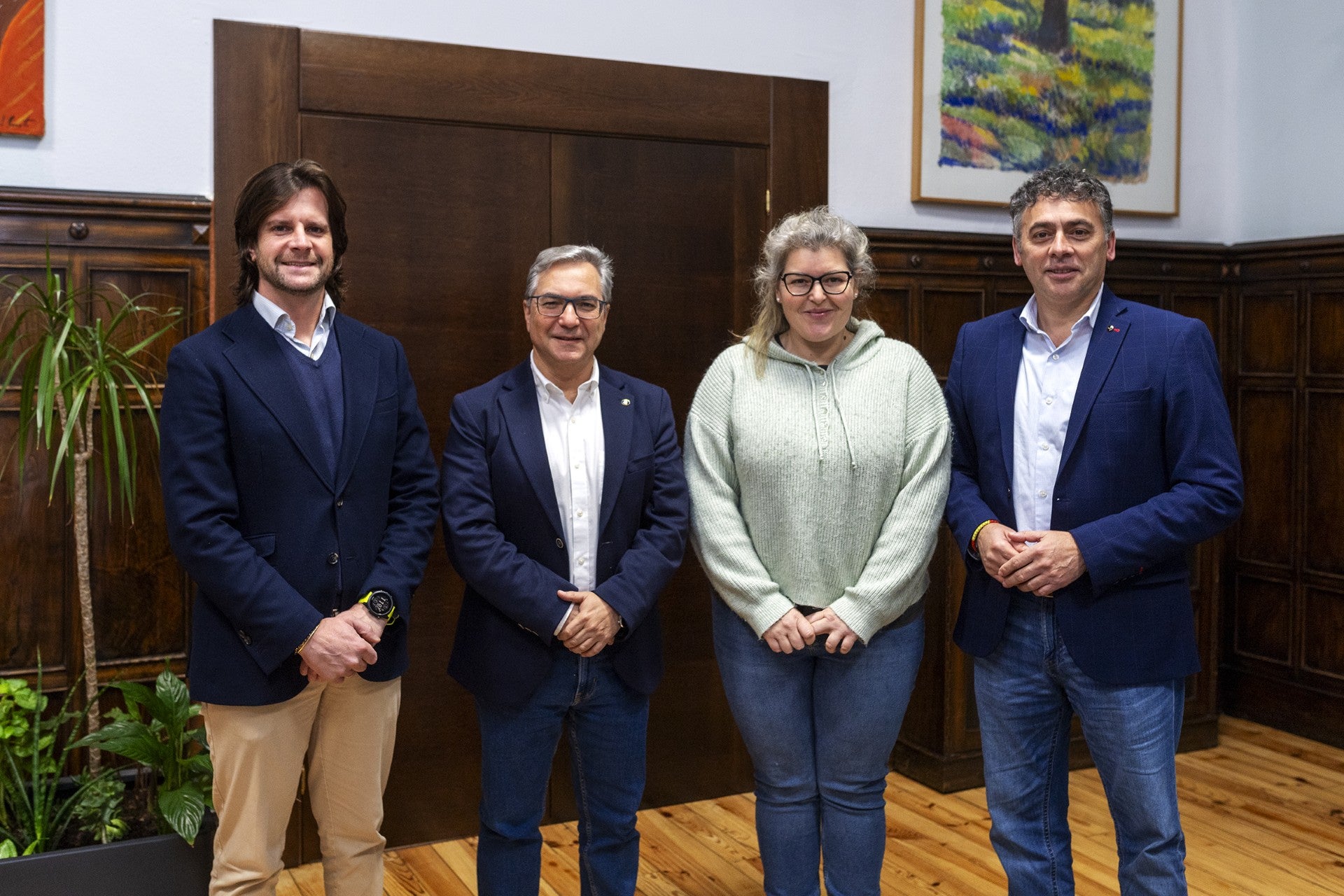 A Deputación de Ourense intensifica colaboración coa Ruta do Viño do Ribeiro A Deputación de Ourense intensifica colaboración coa Ruta do Viño do Ribeiro