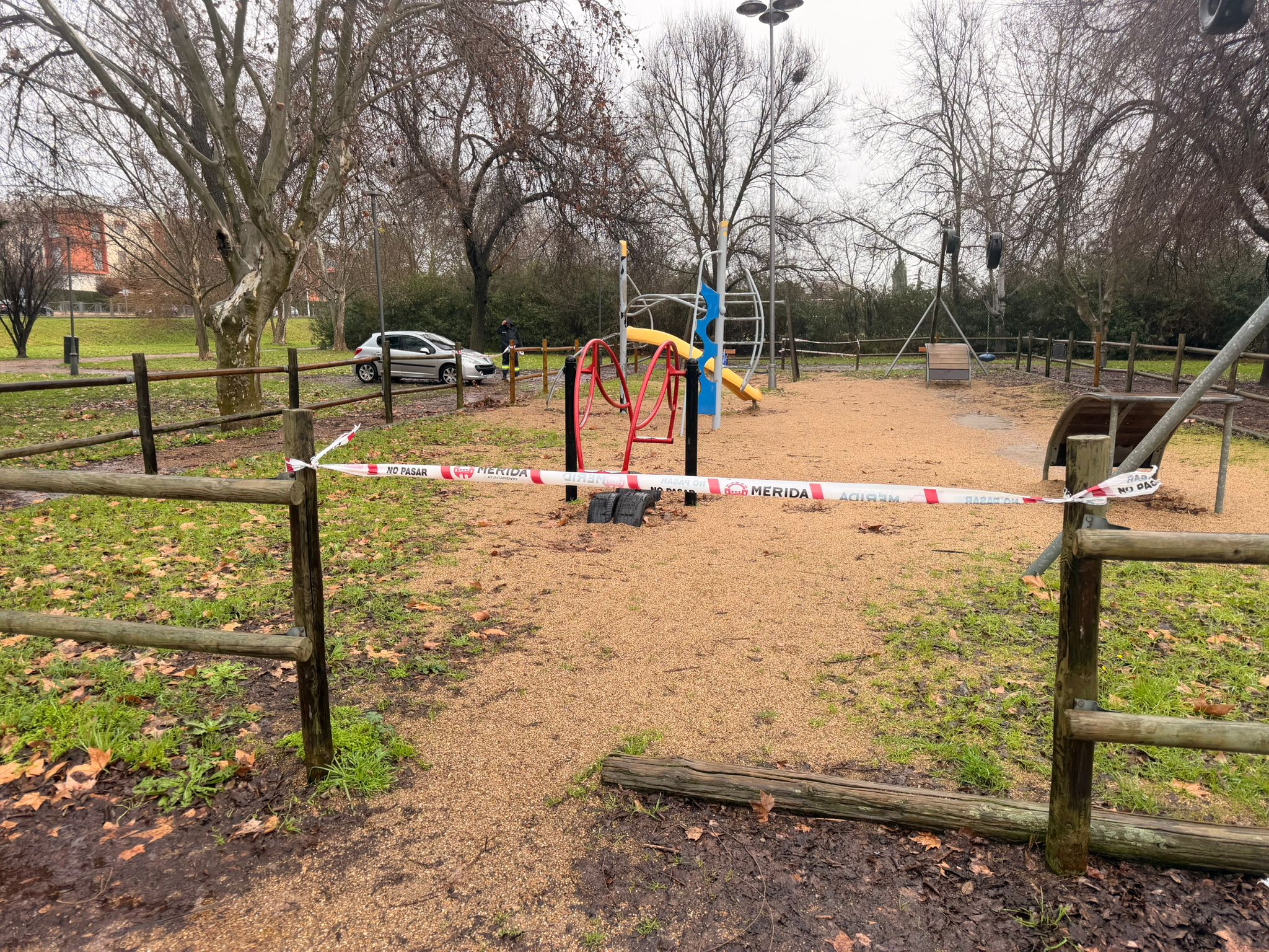 Se pone en marcha un protocolo de prevención y vigilancia en el entorno del Albarregas por la crecida del cauce por las lluvias de las últimas horas Se pone en marcha un protocolo de prevención y vigilancia en el entorno del Albarregas por la crecida del cauce por las lluvias de las últimas horas