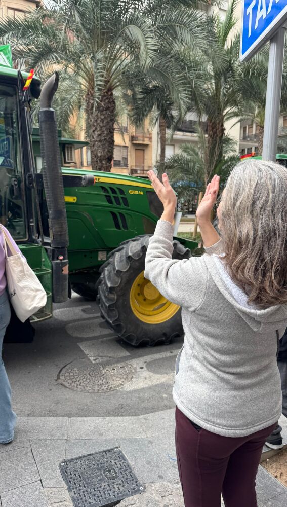 El campo de la Vega Baja sale a la calle en protesta por los recortes de la PAC, el acuerdo con Mercosur y en defensa del trasvase Tajo-Segura