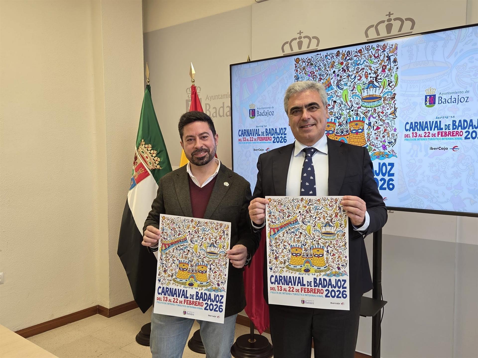 Más de 12.000 personas participarán en el Gran Desfile del Carnaval de Badajoz Más de 12.000 personas participarán en el Gran Desfile del Carnaval de Badajoz