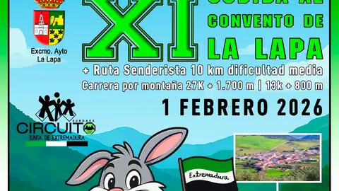 El Circuito Provincial de Carreras por Montaña BA-Trail pasará por La Lapa, Trasierra, Valle de Matamoros y La Codosera El Circuito Provincial de Carreras por Montaña BA-Trail pasará por La Lapa, Trasierra, Valle de Matamoros y La Codosera