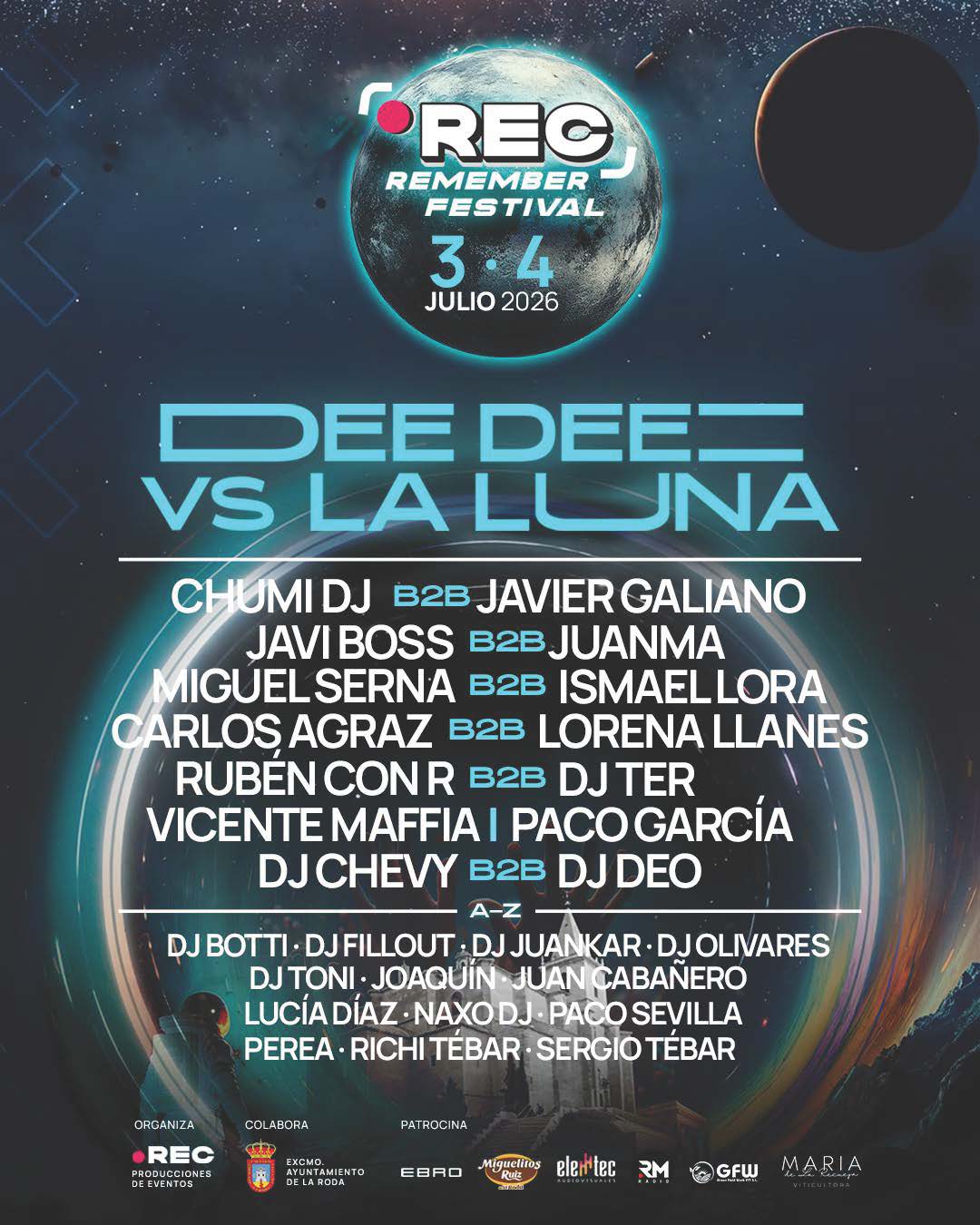 REC Remember Festival volverá a La Roda con novedades y con artistas de primer nivel REC Remember Festival volverá a La Roda con novedades y con artistas de primer nivel