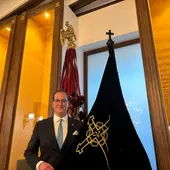 Luis Miguel García Lozano, Caballero Cubierto de la Semana Santa 2026 Luis Miguel García Lozano, Caballero Cubierto de la Semana Santa 2026