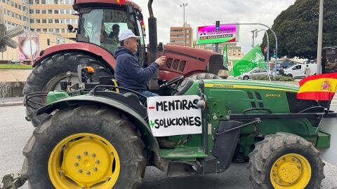 Protesta del sector agr&iacute;cola en Alicante