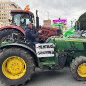 Protesta del sector agrícola en Alicante