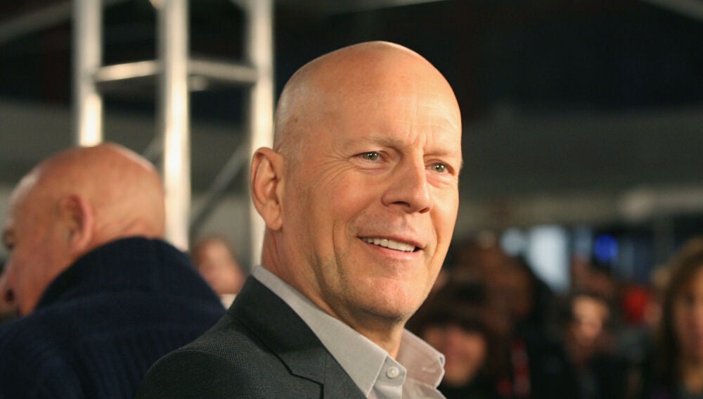 Bruce Willis durante la premiere de Jungla de Cristal.