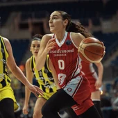 Carla Leite fue de las más destacadas del partido Carla Leite fue de las más destacadas del partido