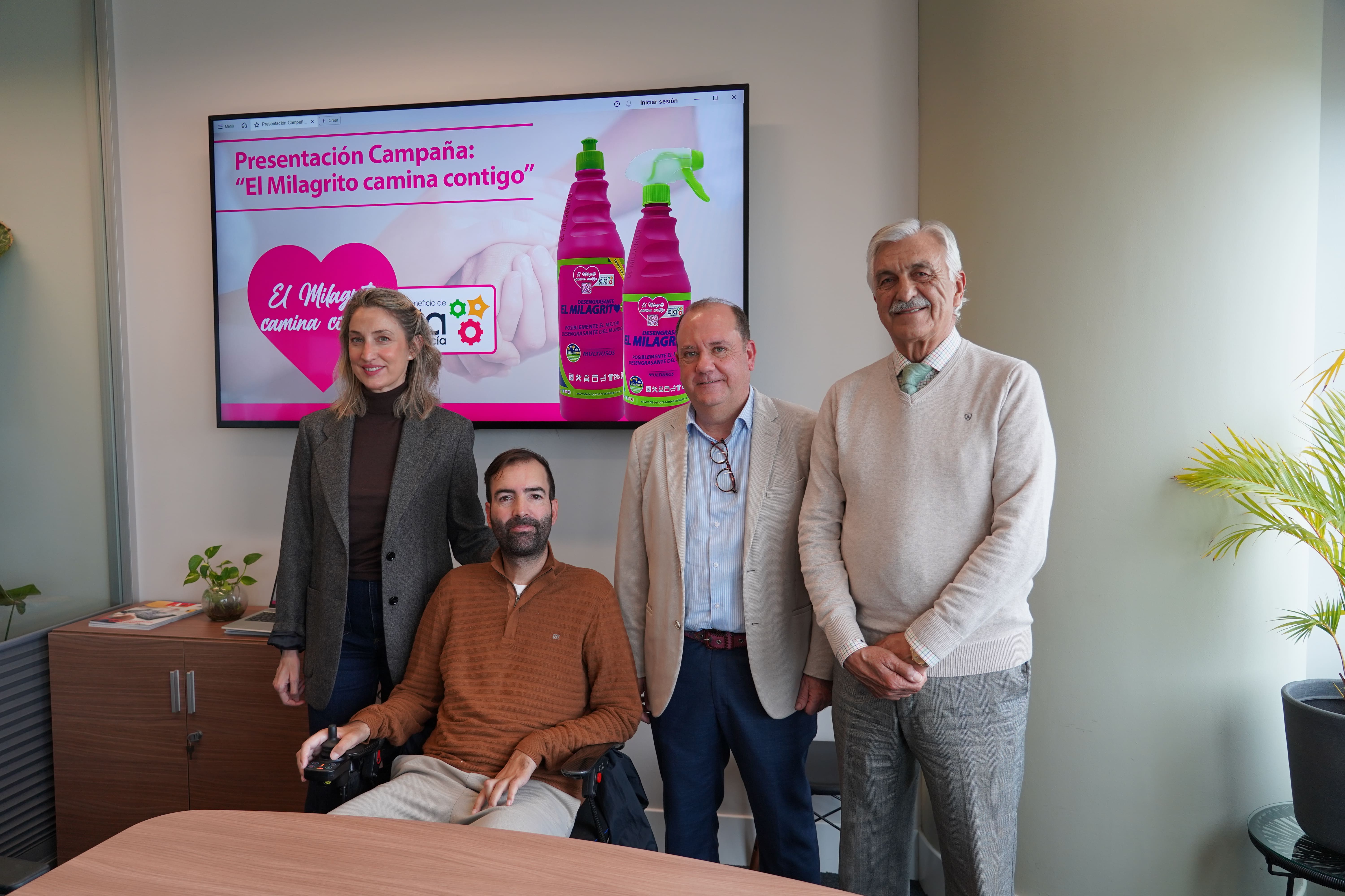 “El Milagrito camina contigo” recaudará fondos durante el mes de febrero a favor de ELA Andalucía “El Milagrito camina contigo” recaudará fondos durante el mes de febrero a favor de ELA Andalucía