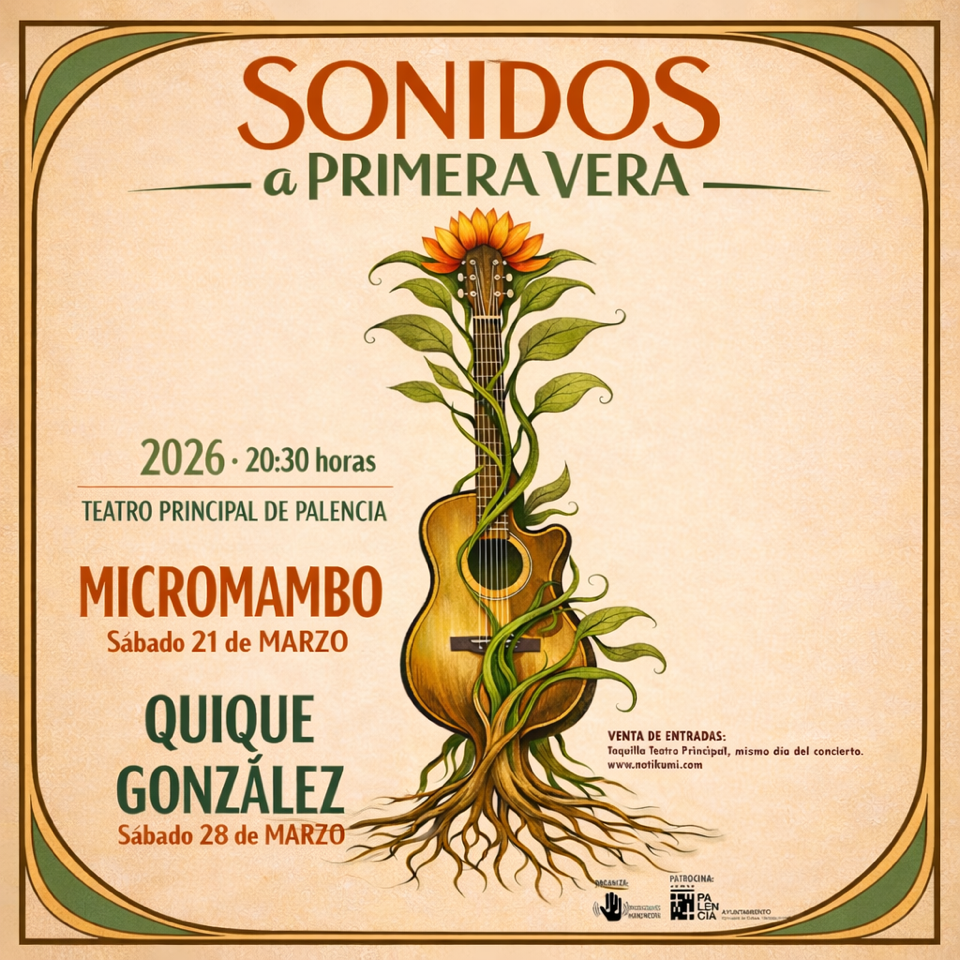 “Sonidos a primera vera” celebra su primera edición con los conciertos de Micromambo y Quique González “Sonidos a primera vera” celebra su primera edición con los conciertos de Micromambo y Quique González