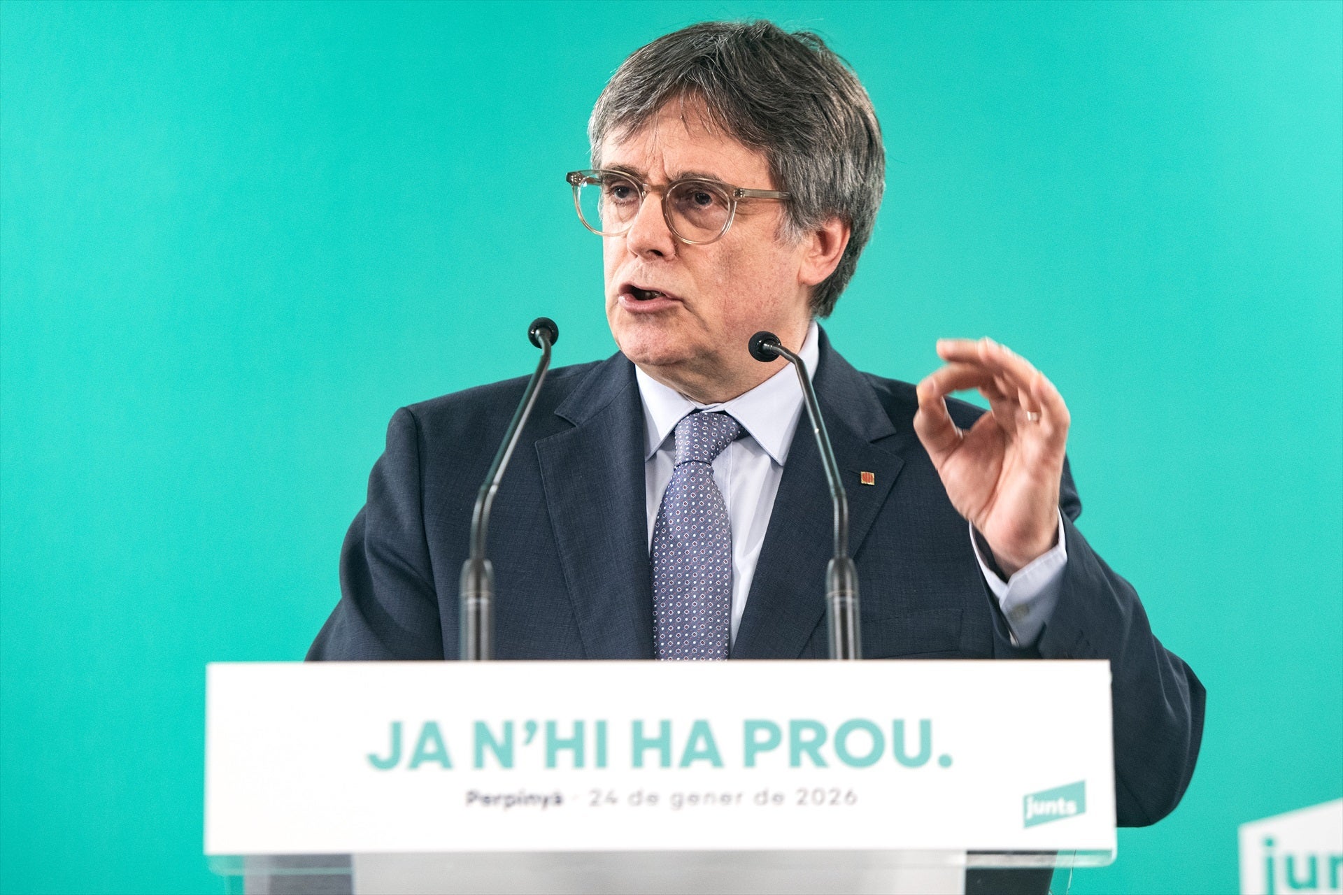 Junts valora los movimientos de Moncloa con la amnistía total a Puigdemont como gran anhelo: "Hemos notado que se han intensificado Junts valora los movimientos de Moncloa con la amnistía total a Puigdemont como gran anhelo: "Hemos notado que se han intensificado