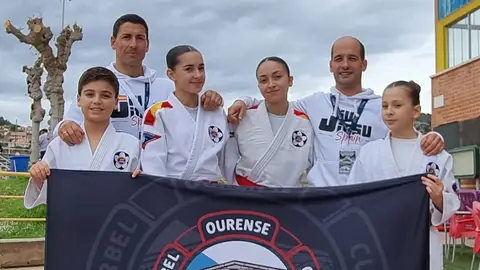 Nueve miembros del equipo Marbel, en la VII SuperCopa de España Nueve miembros del equipo Marbel, en la VII SuperCopa de España