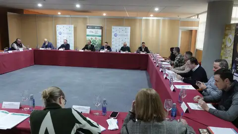 Comité organizador de Abanca Cimag-GandAgro en Silleda Reunión de los responsables de la organización de Abanca Cimag-GandAgro