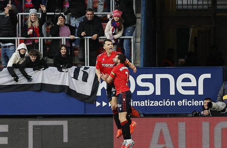 Osasuna consigue un empate que sabe a poco Osasuna consigue un empate que sabe a poco