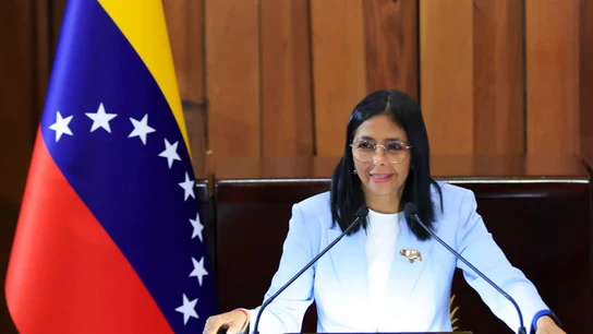 La presidenta encargada de Venezuela, Delcy Rodriguez, en una imagen de archivo La presidenta encargada de Venezuela, Delcy Rodriguez, en una imagen de archivo