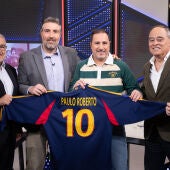 El protagonista del espacio, junto al resto de participantes