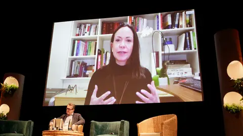 María Corina Machado, en una imagen de archivo María Corina Machado, en una imagen de archivo