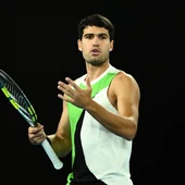 Carlos Alcaraz durante la final del Open de Australia Carlos Alcaraz durante la final del Open de Australia