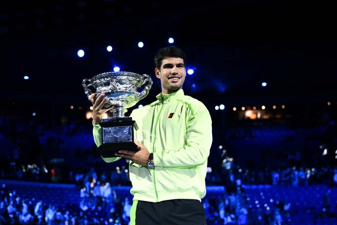 Alcaraz gana el Open de Australia y se convierte en el jugador más joven en conquistar cuatro Grand Slam Alcaraz gana el Open de Australia y se convierte en el jugador más joven en conquistar cuatro Grand Slam