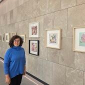 Quirónsalud Málaga pone en marcha una exposición de obras collage que recorre el proceso del cáncer desde la perspectiva de una paciente