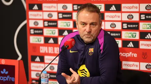 Flick: "Hemos luchado hasta el final, pero estoy disgustado por la definición" Flick: "Hemos luchado hasta el final, pero estoy disgustado por la definición"