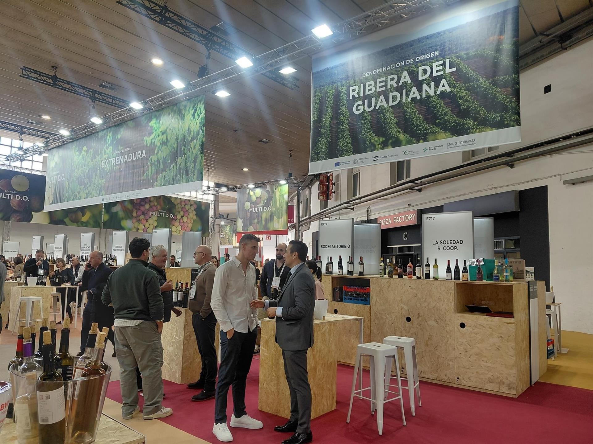 Extremadura se estrena en la feria Barcelona Wine Week con la participación de 12 bodegas Extremadura se estrena en la feria Barcelona Wine Week con la participación de 12 bodegas