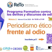 El Proyecto ReTo celebrará la segunda sesión formativa sobre periodismo ético el próximo 12 de febrero El Proyecto ReTo celebrará la segunda sesión formativa sobre periodismo ético el próximo 12 de febrero