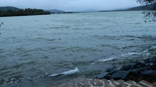 Así está el embalse de Gasset en la actualidad Así está el embalse de Gasset en la actualidad