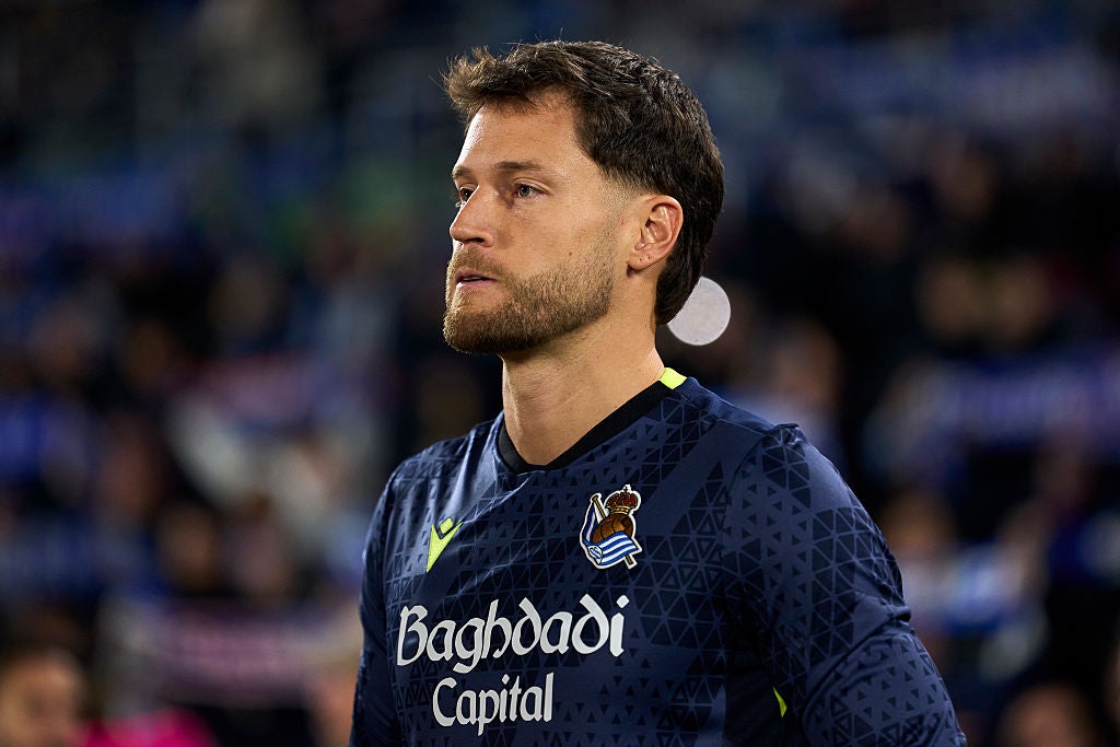 Álex Remiro en una foto de archivo Álex Remiro en una foto de archivo