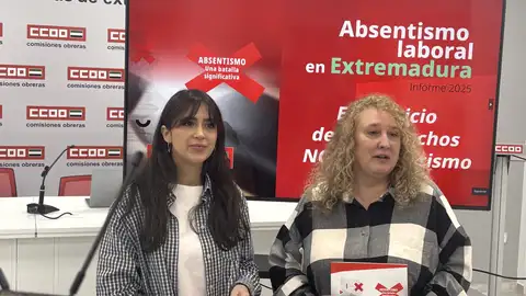 CCOO asegura que cerca del 90% del absentismo laboral en Extremadura corresponde a derechos justificados CCOO asegura que cerca del 90% del absentismo laboral en Extremadura corresponde a derechos justificados