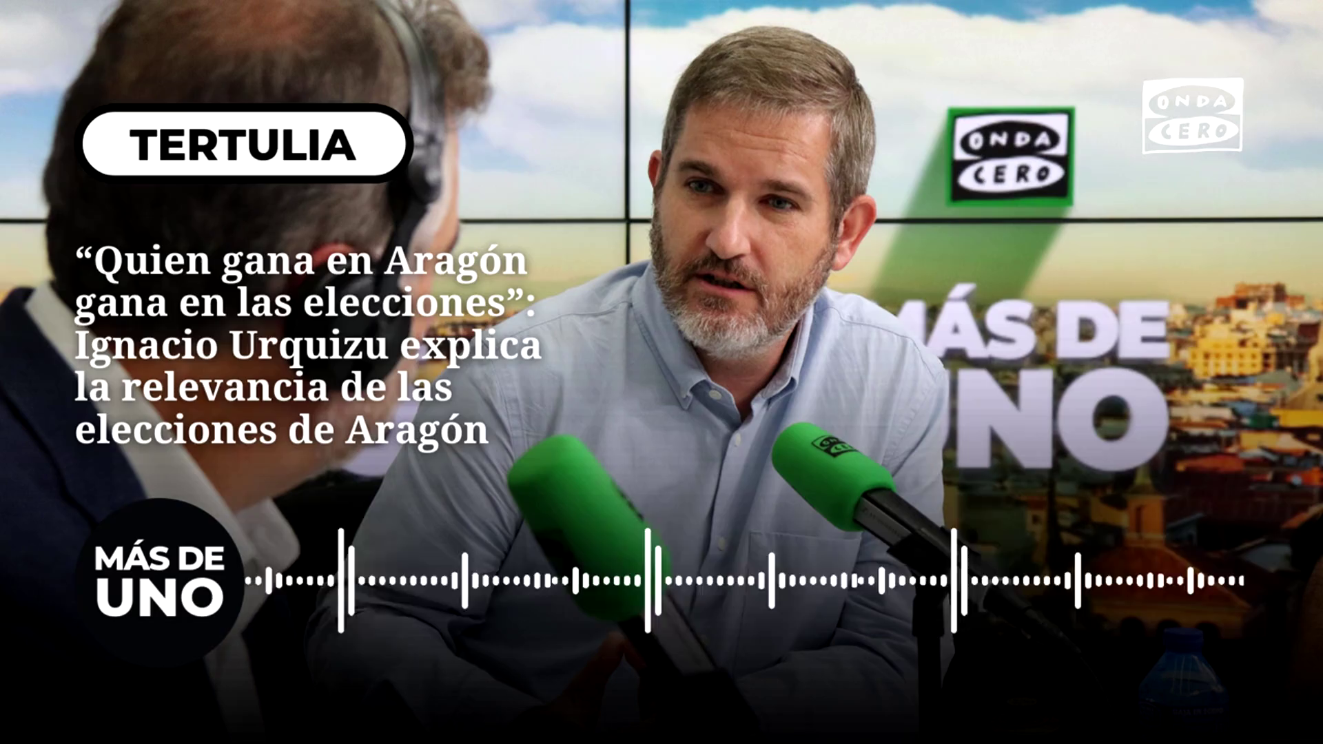 "Quien gana en Aragón gana en las elecciones": Ignacio Urquizu explica la relevancia de las elecciones de Aragón "Quien gana en Aragón gana en las elecciones": Ignacio Urquizu explica la relevancia de las elecciones de Aragón